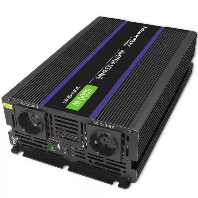 Przetwornica napięcia QOLTEC Monolith 6000 MS 12 V na 230 V 6000 W