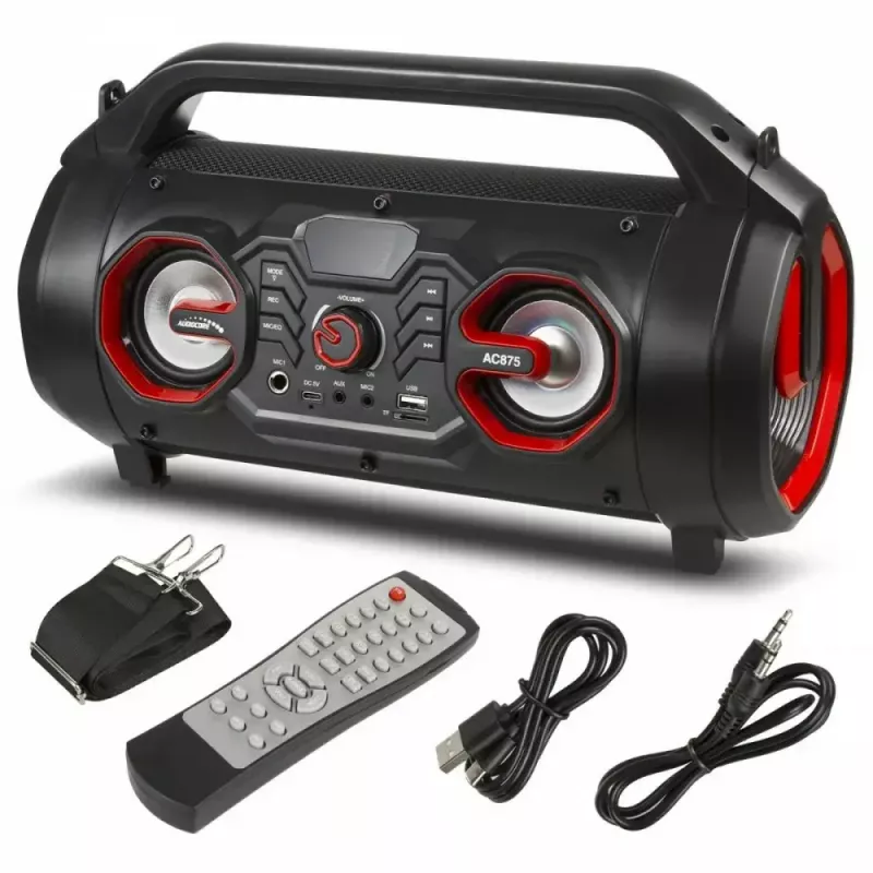 Głośnik przenośny Bazooka Audiocore AC875, czarny