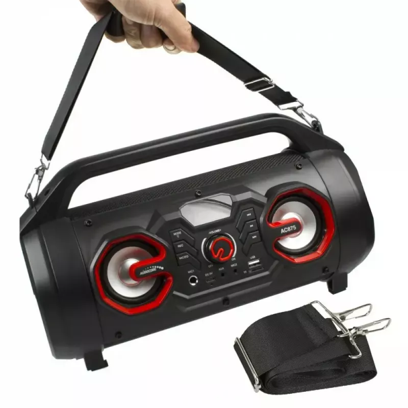 Głośnik przenośny Bazooka Audiocore AC875, czarny