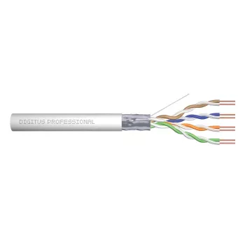 DIGITUS kabel instalacyjny - Cat 5e - F/UTP - AWG 24/1 - 305m - Szary