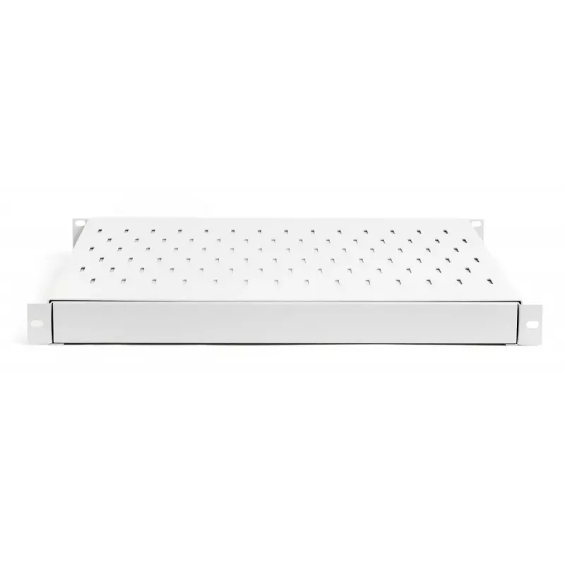 Półka Digitus TN-19-5/9-1U-W-GY Szara Stal 19 cali 500mm głębokości