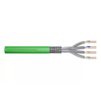 DIGITUS Installation kabel - Cat 8.2 - S/FTP - AWG 22/1 - 500m - żółty
