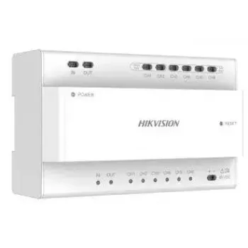 Rozdzielacz wideo Hikvision DS-KAD7060EY Szerokość 143,7 mm Głębokość 65,9 mm Wysokość 92,4 mm