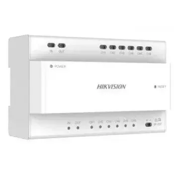 Dystrybutor wideo Hikvision DS-KAD7060EY-S Szerokość 143,7 mm Głębokość 65,9 mm Wysokość 92,4 mm