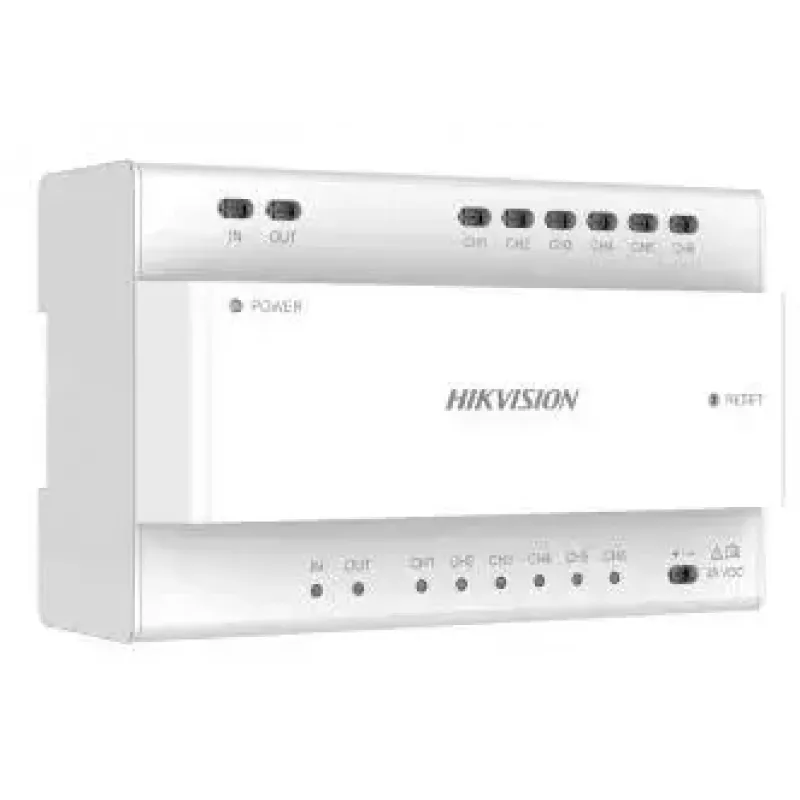 Dystrybutor wideo Hikvision DS-KAD7060EY-S Szerokość 143,7 mm Głębokość 65,9 mm Wysokość 92,4 mm