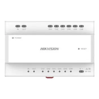 Dystrybutor wideo Hikvision DS-KAD7060EY-S Szerokość 143,7 mm Głębokość 65,9 mm Wysokość 92,4 mm