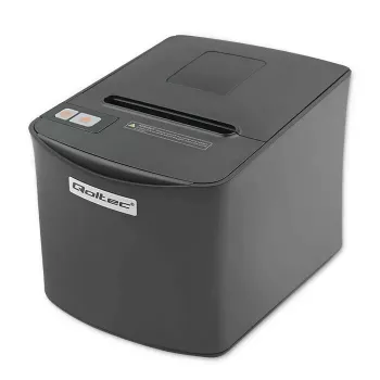 Drukarka termiczna do paragonów QOLTEC 50256 z interfejsem USB — kompaktowa drukarka POS