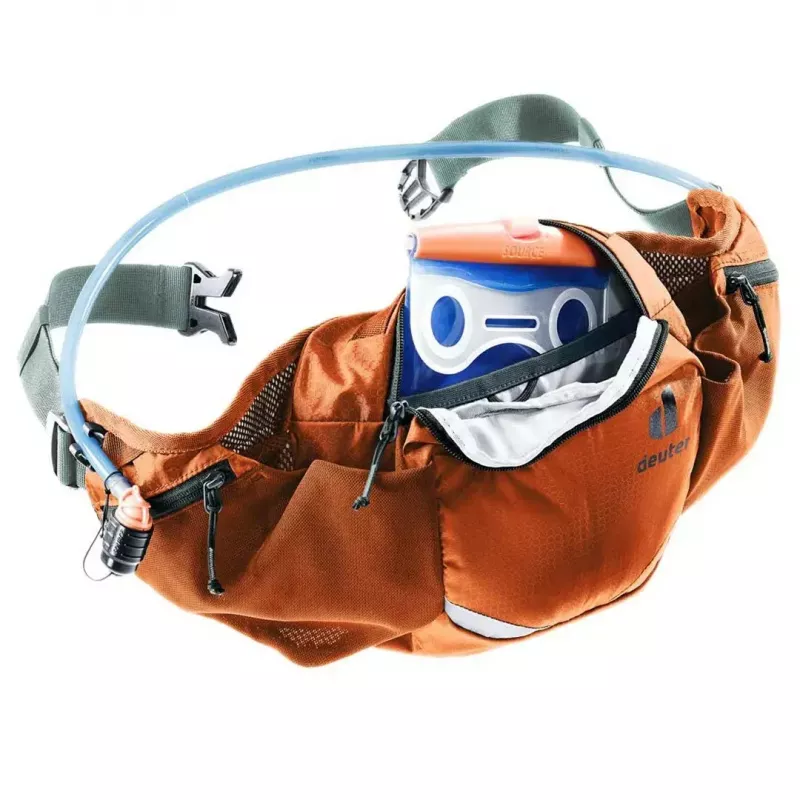 DEUTER Hip Sachet Pulse 3 nerka z regulowanym pasem — kompaktowa saszetka biodrowa do aktywności na świeżym powietrzu