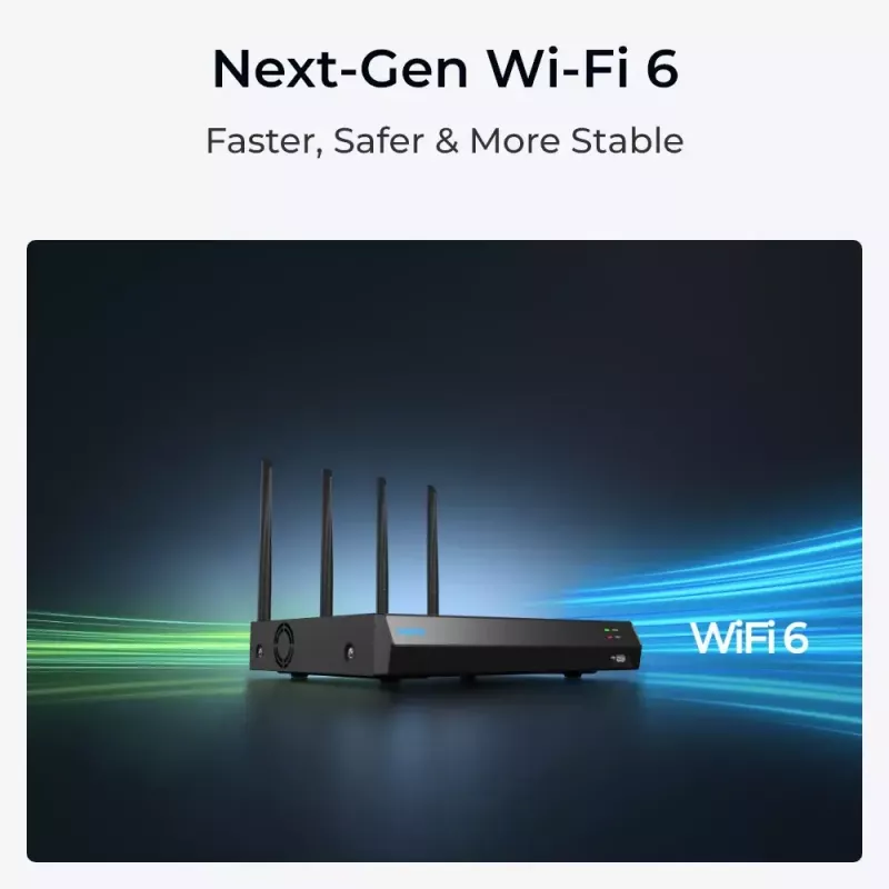 Reolink NVS12W 12-kanałowy Wi-Fi 6 NVR obsługa 16MP, 2TB HDD