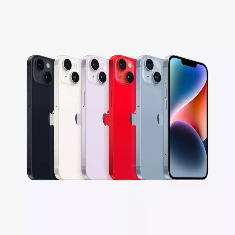 Smartfon Apple iPhone 14 Plus 6,7 cala 256 GB Czerwony
