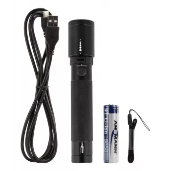 Latarka LED Ansmann T400FR Czarna IPX4 5W 400lm