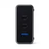 Ładowarka do urządzeń mobilnych Satechi ST-TC100GM-EU, 100 W, 2× USB-C, wejście AC 100–240 V, szara