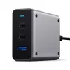 Ładowarka do urządzeń mobilnych Satechi ST-TC100GM-EU, 100 W, 2× USB-C, wejście AC 100–240 V, szara