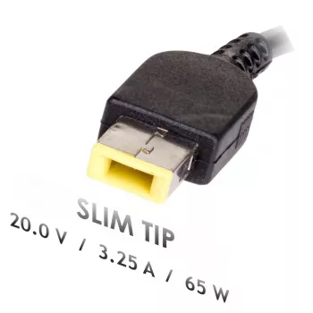 Zasilacz/inwerter Akyga AK-ND-24 65 W wewnętrzny, wejście 100–250 V, obudowa ABS, kabel 1,2 m, czarny