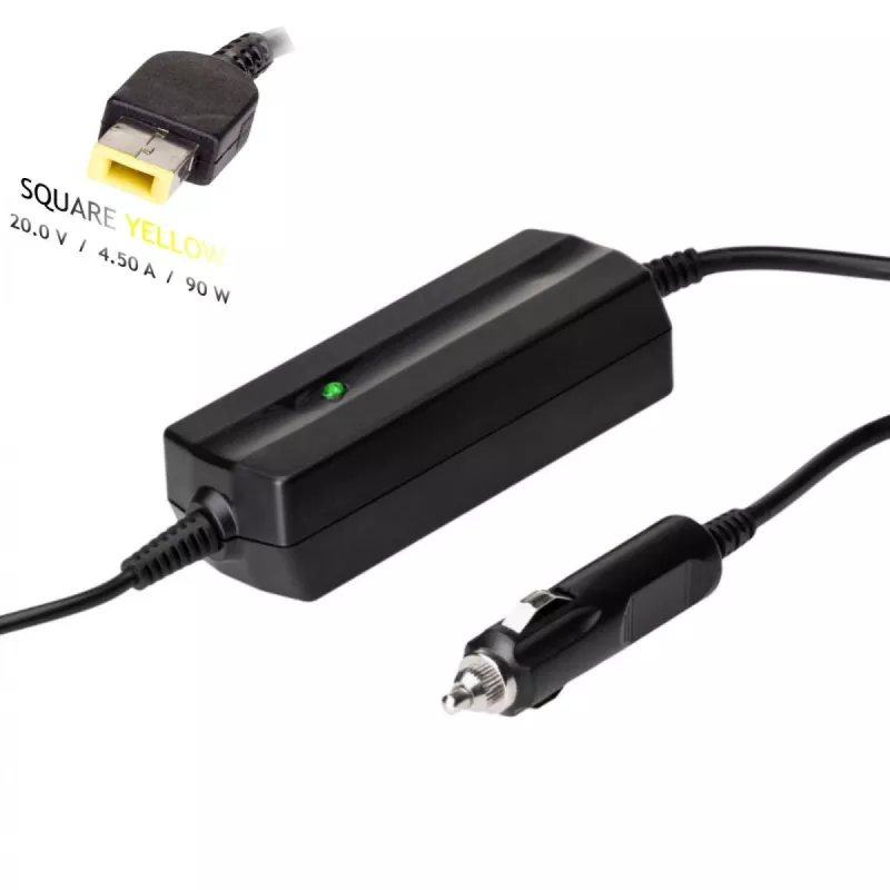 Zasilacz do notebooka AKYGA - 20 V / 4,5 A, 90 W, wtyczka cienki Tip (znana również jako kwadratowa żółta)