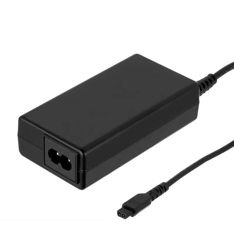 Ładowarka biurkowa Akyga AK-NU-12 do laptopów, 65 W, wyjście 1–3,5 V, wejście 18,5–20 V, prąd zmienny, czarna