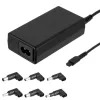 Ładowarka biurkowa Akyga AK-NU-12 do laptopów, 65 W, wyjście 1–3,5 V, wejście 18,5–20 V, prąd zmienny, czarna