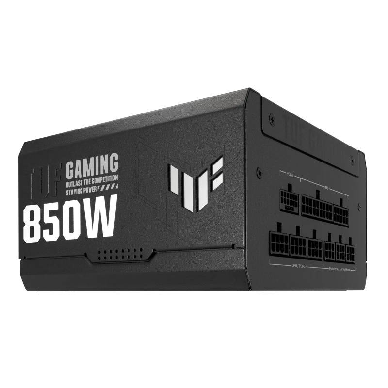 ASUS TUF Gaming 850W Gold zasilacz 24-pin ATX ATX Czarny