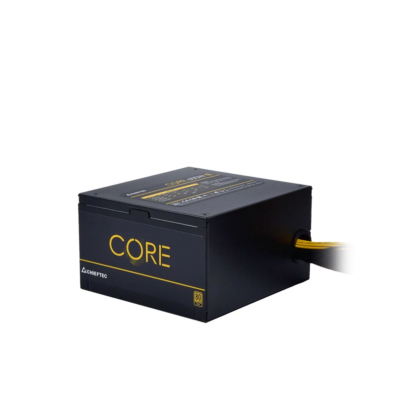 Chieftec Core BBS-600S zasilacz 600 W 24-pin ATX PS/2 Czarny