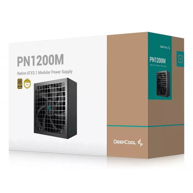 Gamer Storm PN1200M zasilacz 1200 W 20+4 pin ATX ATX Czarny