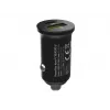 Ładowarka samochodowa zielony Cell CADM-GC-38AC 38W, 1x USB-C (PD 3.0) + 1x USB-A, obudowa aluminiowa, czarna