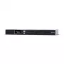 Zasilacz awaryjny do montażu w szafie rack, line-interactive CYBERPOWER OR600ERM1U — 0,6 kVA / 360 W, 6 gniazd C13, AVR, LCD, srebrny, 1U