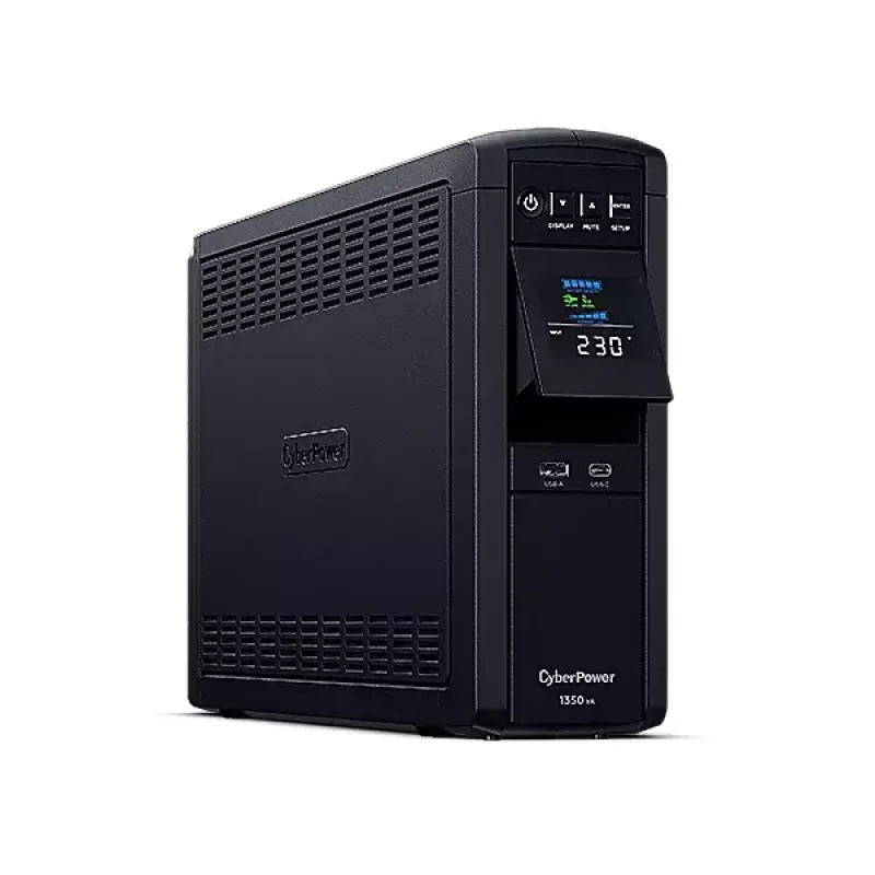 CyberPower CP1350EPFCLCD zasilacz awaryjny (UPS) Line-Interactive 1,35 kVA 780 W 6 gniazd AC