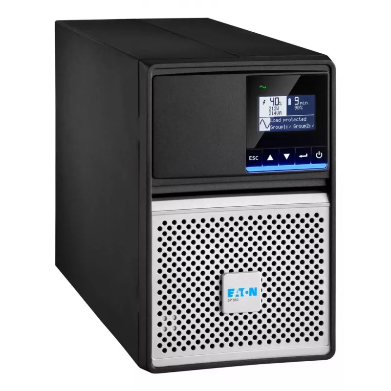 EATON CORPORATION Eaton UPS 5P Gen2 - 850VA, 680W, Wejście: C14, Wyjścia: (6) C13, Tower