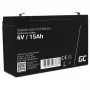 UPS battery zielony Cell AGM40 — VRLA AGM 6V 14Ah, sealed lead‑acid, 94×50×151 mm, 1.8 kg