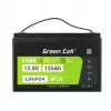 Bateria LiFePO4 zielony Cell 12,8V 125Ah — 125 Ah, 12,8 V, 150 A maks. rozładowania, 13,5 kg, 340×180×225 mm