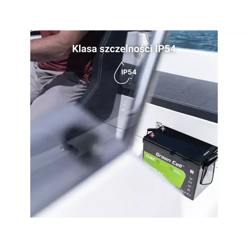 Bateria UPS zielony Cell LFPGC12V100AH litowo-żelazowo-fosforanowa 12,8 V 100 Ah