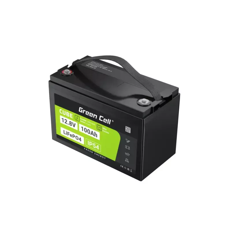 Bateria UPS zielony Cell LFPGC12V100AH litowo-żelazowo-fosforanowa 12,8 V 100 Ah
