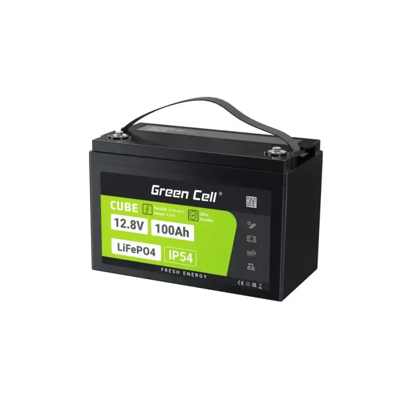 Bateria UPS zielony Cell LFPGC12V100AH litowo-żelazowo-fosforanowa 12,8 V 100 Ah