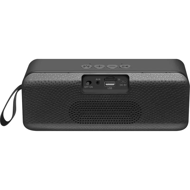 Przenośny głośnik Bluetooth Mono DEFENDER Q1 Czarny, 10W RMS, 1200 mAh, Bluetooth 5.0, MicroSD, FM, AUX, USB