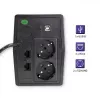 Zasilacz awaryjny UPS Qoltec Monolith 0,85 kVA 480 W 2 gniazda AC