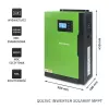 Qoltec 53886 hybrydowy inwerter solarny Off-Grid, 3,5 kW, 100 A MPPT, 24 V, czysty sinus