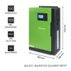 Qoltec 53886 hybrydowy inwerter solarny Off-Grid, 3,5 kW, 100 A MPPT, 24 V, czysty sinus