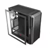 Obudowa PC MODECOM AMIRANI ARGB Midi Tower, czarna, szkło hartowane, 2 wentylatory 200 mm z przodu + 1 wentylator 120 mm z tyłu, USB-A 2x, USB-C 1x, obsługa ATX/ITX, GPU do 35 cm