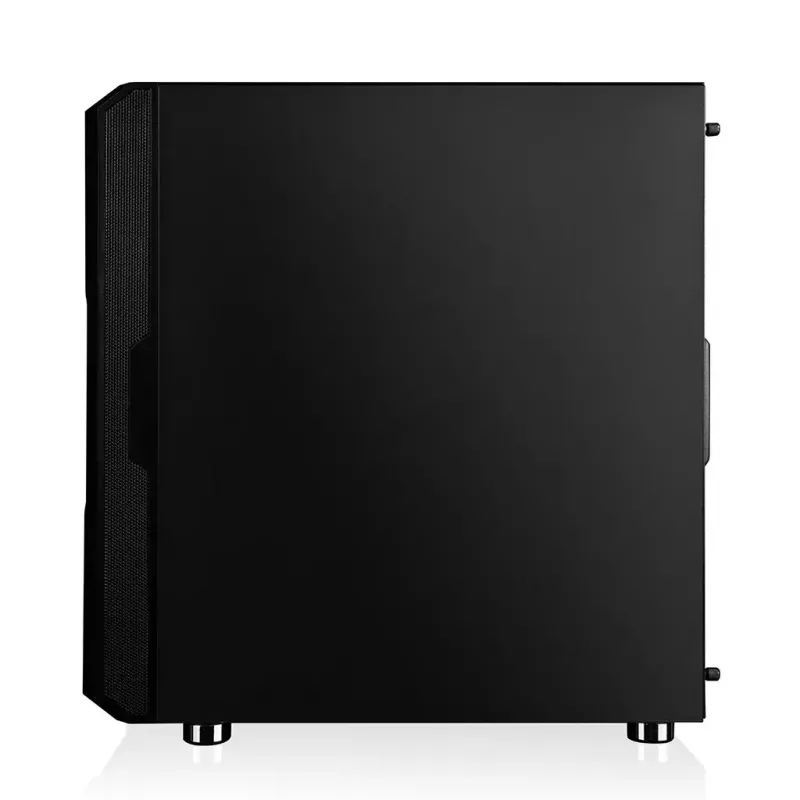 Obudowa PC MODECOM AMIRANI ARGB Midi Tower, czarna, szkło hartowane, 2 wentylatory 200 mm z przodu + 1 wentylator 120 mm z tyłu, USB-A 2x, USB-C 1x, obsługa ATX/ITX, GPU do 35 cm