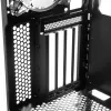 Obudowa PC MODECOM AMIRANI ARGB Midi Tower, czarna, szkło hartowane, 2 wentylatory 200 mm z przodu + 1 wentylator 120 mm z tyłu, USB-A 2x, USB-C 1x, obsługa ATX/ITX, GPU do 35 cm