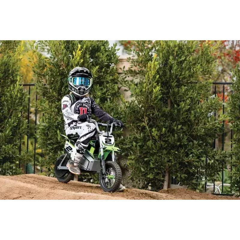 Hulajnoga elektryczna Razor Dirt Rocket SX350 McGrath — 24 V, 22 km/h, 12-calowe koła, jednoosobowa, czarna