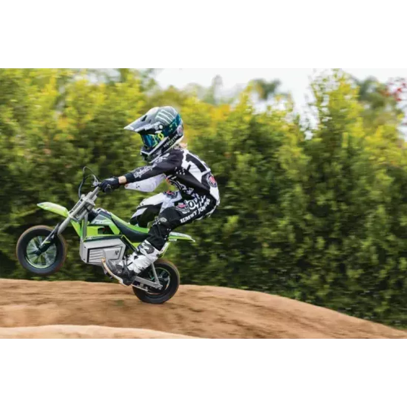 Hulajnoga elektryczna Razor Dirt Rocket SX350 McGrath — 24 V, 22 km/h, 12-calowe koła, jednoosobowa, czarna