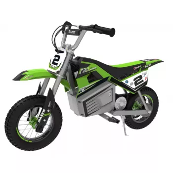 Hulajnoga elektryczna Razor Dirt Rocket SX350 McGrath — 24 V, 22 km/h, 12-calowe koła, jednoosobowa, czarna