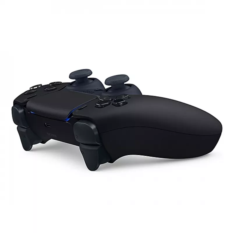 Gamepad Sony DualSense V2 Czarny — Bezprzewodowy/Bluetooth 5.1 i USB-C, wbudowana bateria, dotykowe sprzężenie zwrotne, żyroskop, panel dotykowy, gniazdo zestawu słuchawkowego