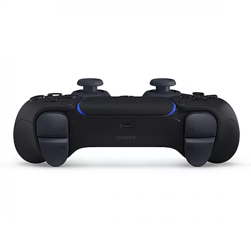 Gamepad Sony DualSense V2 Czarny — Bezprzewodowy/Bluetooth 5.1 i USB-C, wbudowana bateria, dotykowe sprzężenie zwrotne, żyroskop, panel dotykowy, gniazdo zestawu słuchawkowego