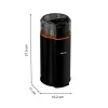 Młynek ostrzowy Krups Silent Vortex GX3328 175 W Czarny Pojemność 90 g