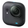 Kamera sportowa akcji Insta360 GO Ultra Standard Czarny — 4K Ultra HD 3840×2880, sensor 1/1,28 cala, 240 fps, Wi‑Fi, wbudowany wyświetlacz, MicroSD, 52,9 g