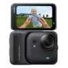 Kamera sportowa akcji Insta360 GO Ultra Standard Czarny — 4K Ultra HD 3840×2880, sensor 1/1,28 cala, 240 fps, Wi‑Fi, wbudowany wyświetlacz, MicroSD, 52,9 g