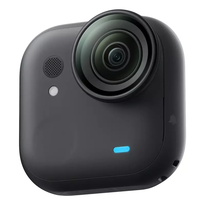 Kamera sportowa akcji Insta360 GO Ultra Standard Czarny — 4K Ultra HD 3840×2880, sensor 1/1,28 cala, 240 fps, Wi‑Fi, wbudowany wyświetlacz, MicroSD, 52,9 g