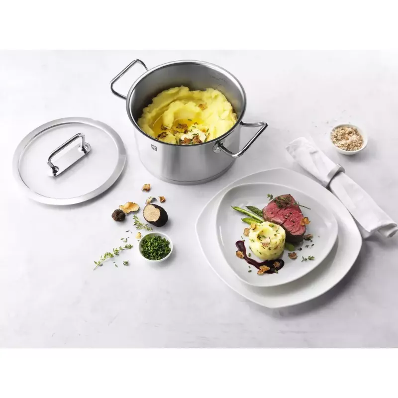 ZWILLING Pro Rondel okrągły 6,2 l srebrny 24 cm